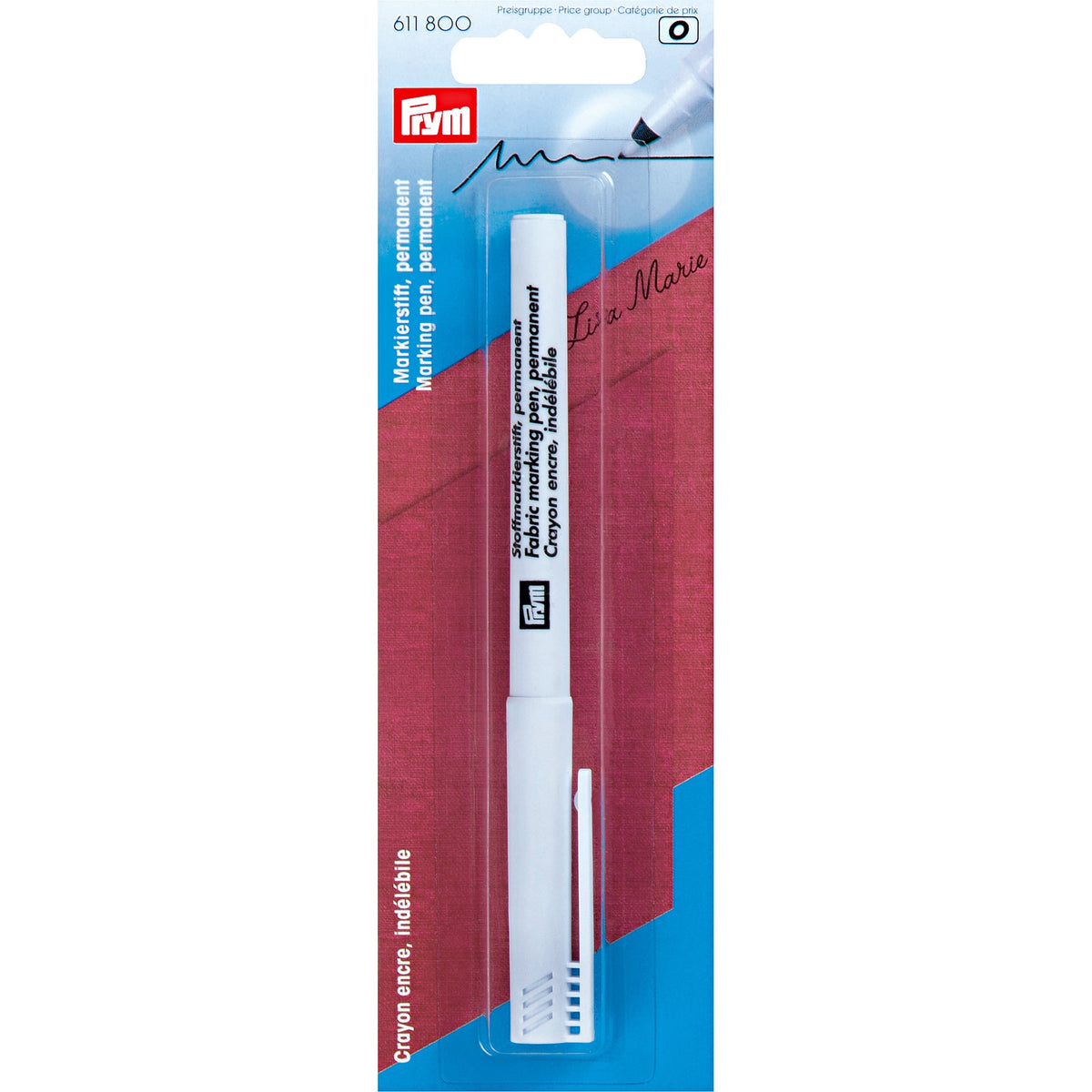 Prym-Perm marker extra fine black 1pc