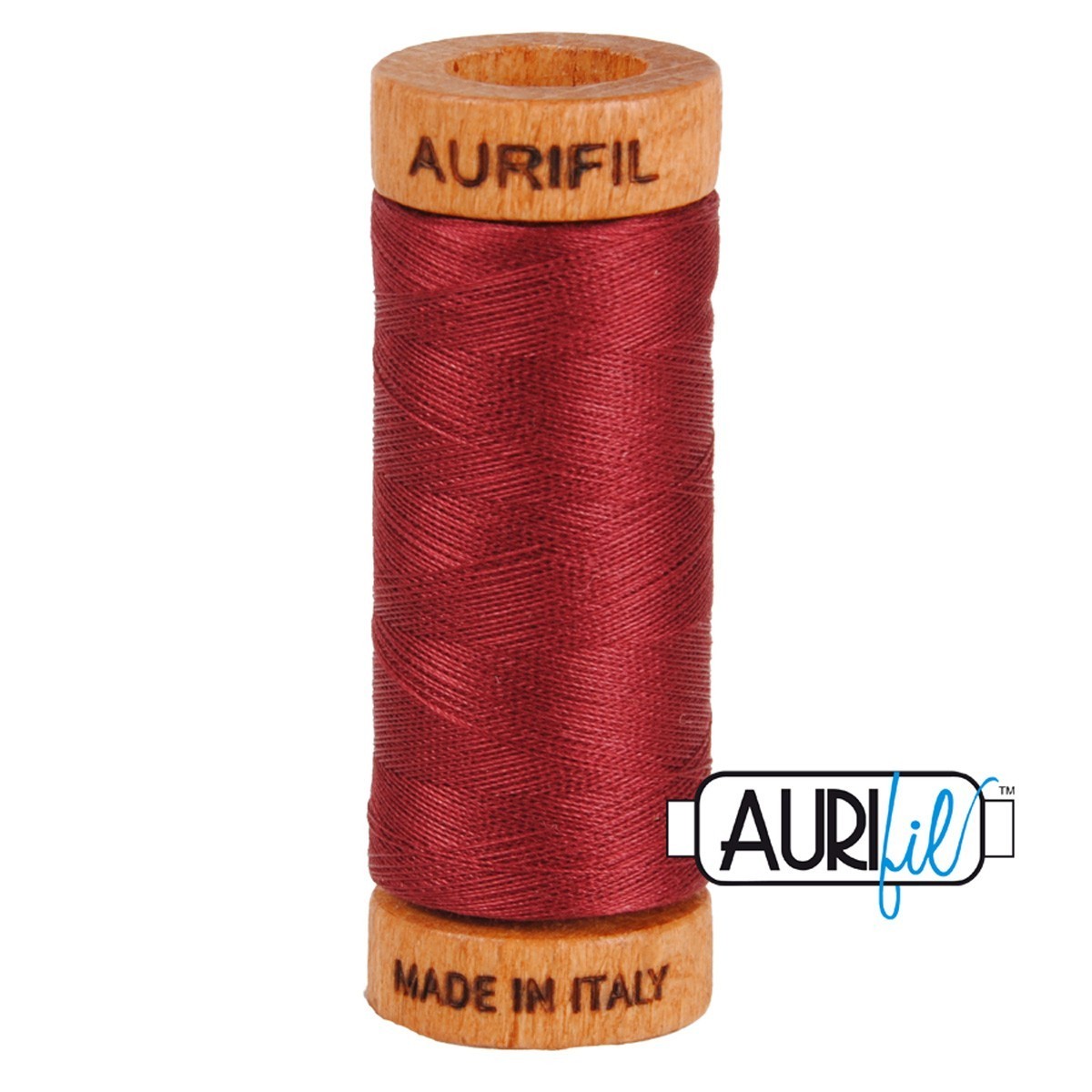 Aurifil 80 2460 Dark Carmine Red 274m