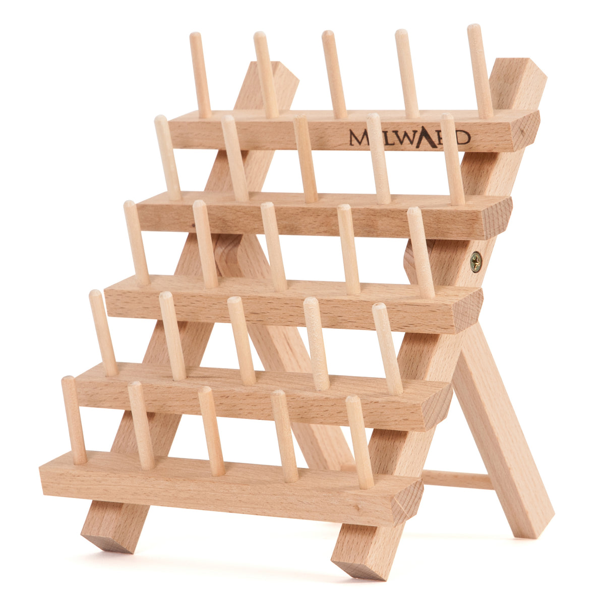 Wood Thread Rack Fully Assembled Natural Wood Various Sizes