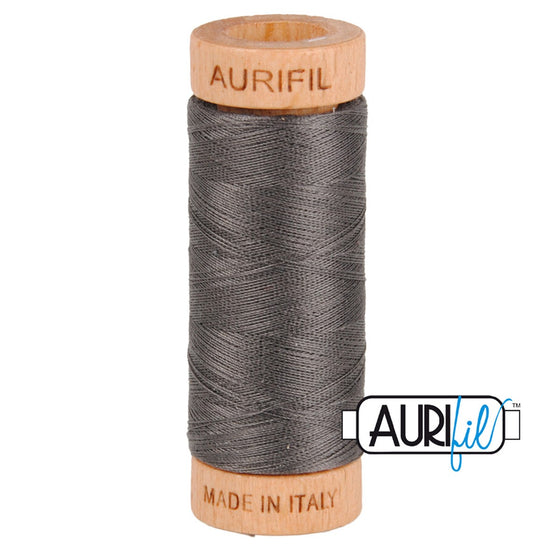 Aurifil 80 2630 Dark Pewter 274m