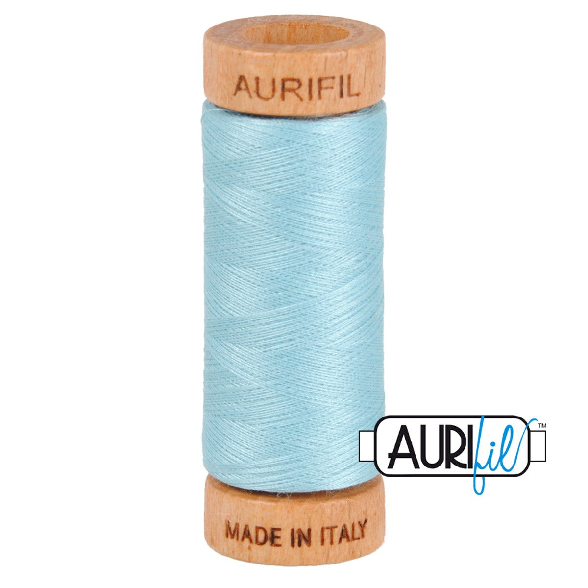 Aurifil 80 2805 Light Grey Turquoise 274m