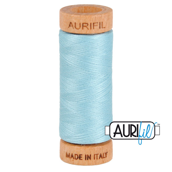 Aurifil 80 2805 Light Grey Turquoise 274m