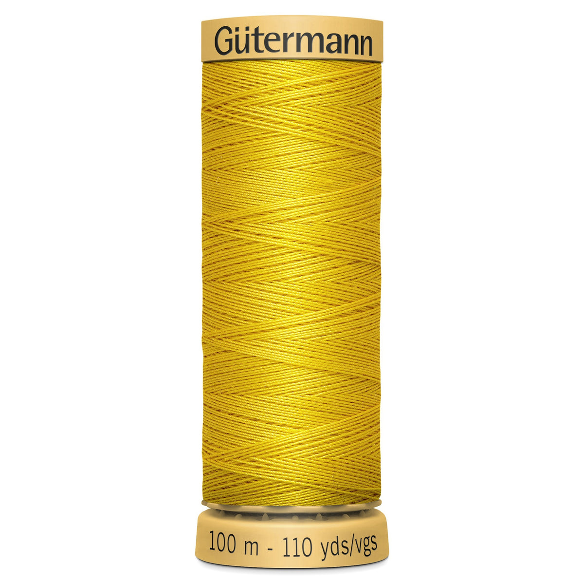 Gutermann Cotton 688 Happy Yellow 100m Reel