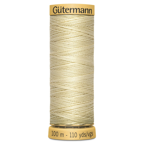 Gutermann Cotton 828 Pale Sunshine 100m Reel