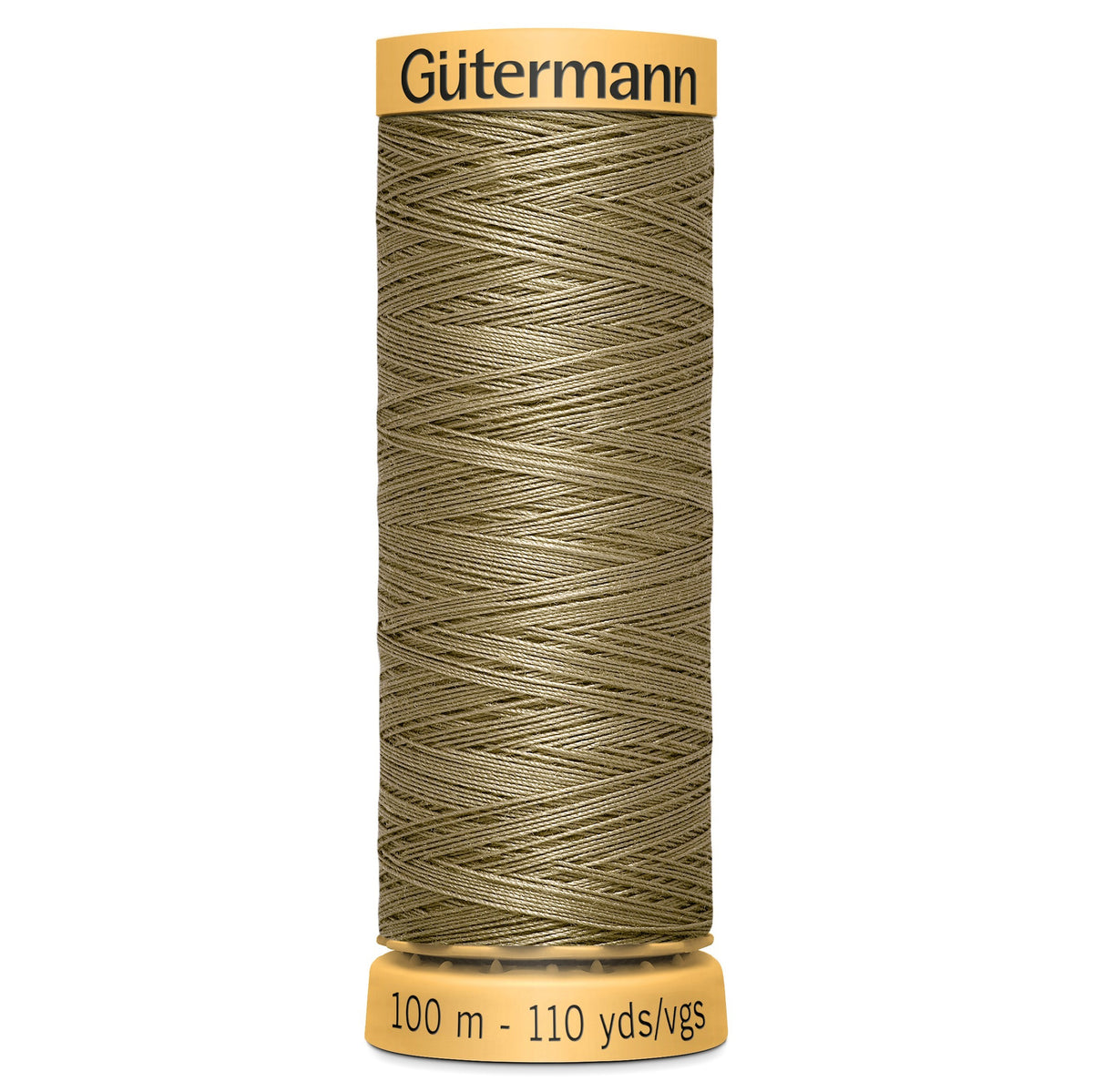 Gutermann Cotton 1015 Dark Mushroom 100m Reel