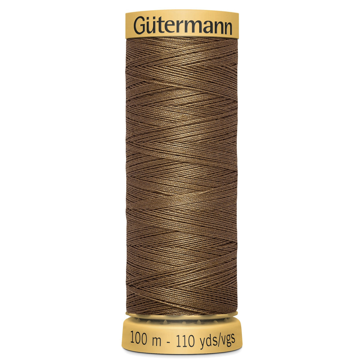 Gutermann Cotton 1335 Horse Brown 100m Reel