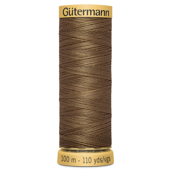 Gutermann Cotton 1335 Horse Brown 100m Reel