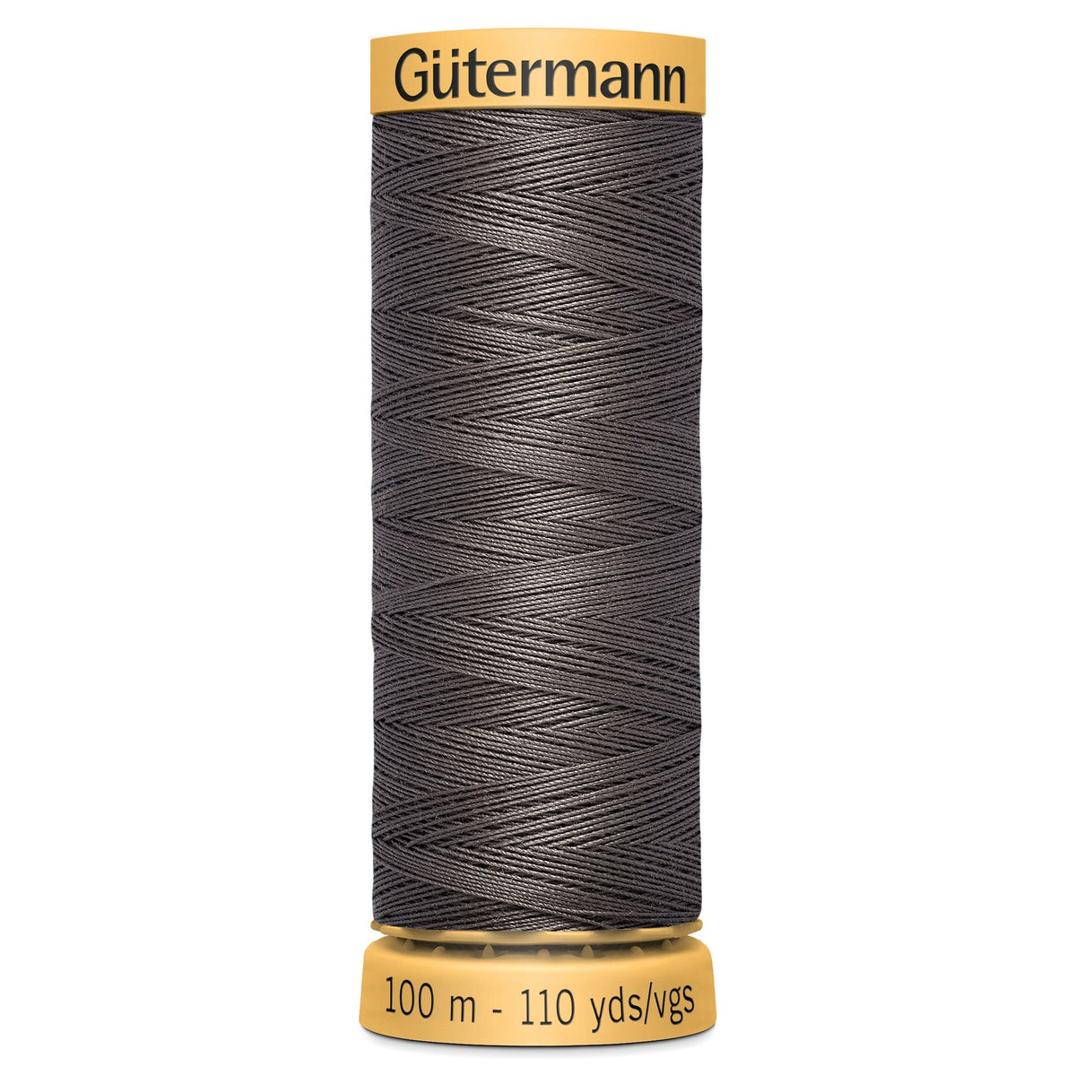 Gutermann Cotton 1414 Dark Ash 100m Reel