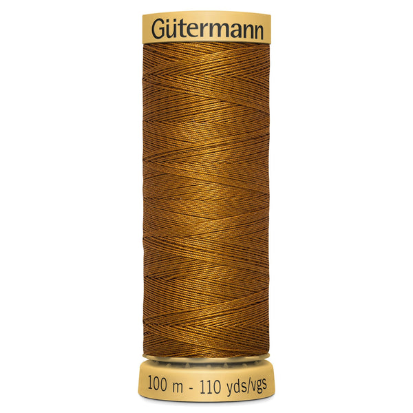 Gutermann Cotton 1444 Burnt Pumpkin 100m Reel