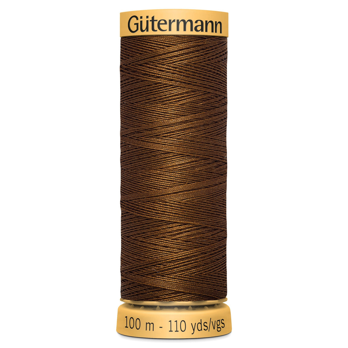 Gutermann Cotton 1633 Bright Brown 100m Reel