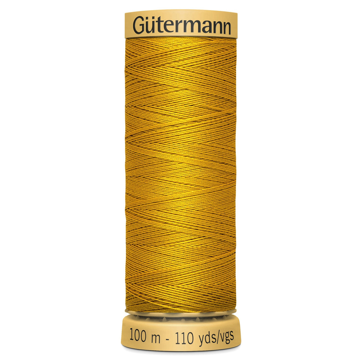 Gutermann Cotton 1661 Yellow Stream 100m Reel