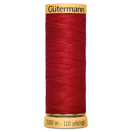 Gutermann Cotton 2074 Blood Red 100m Reel