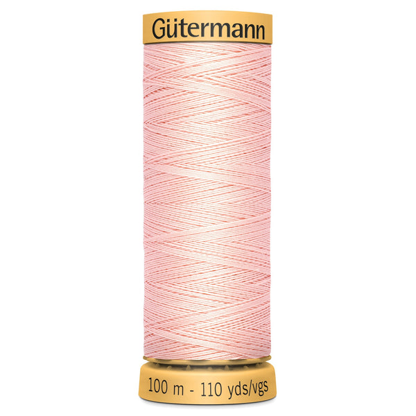 Gutermann Cotton 2228 Pastel Pink 100m Reel