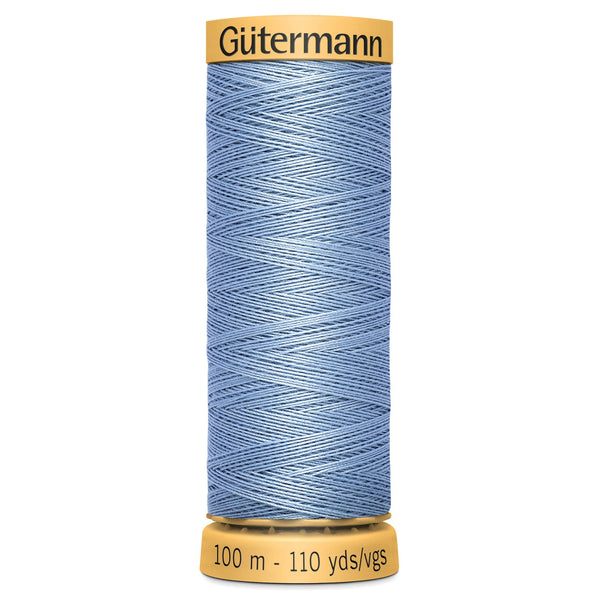 Gutermann Cotton 5826 light blue 100m Reel