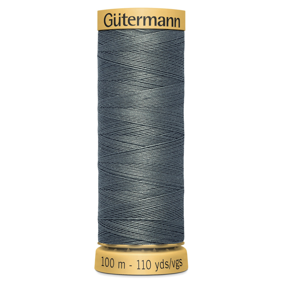 Gutermann Cotton 6004 Deep Grey 100m Reel