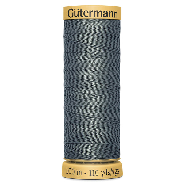 Gutermann Cotton 6004 Deep Grey 100m Reel