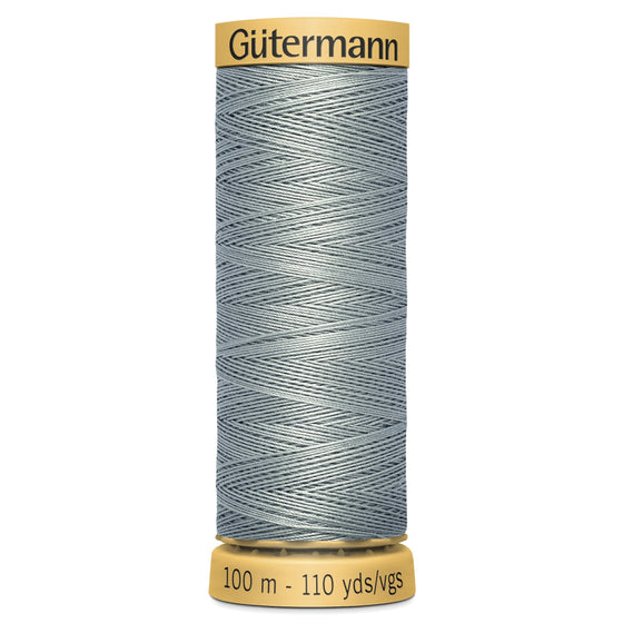 Gutermann Cotton 6206 grey 100m Reel