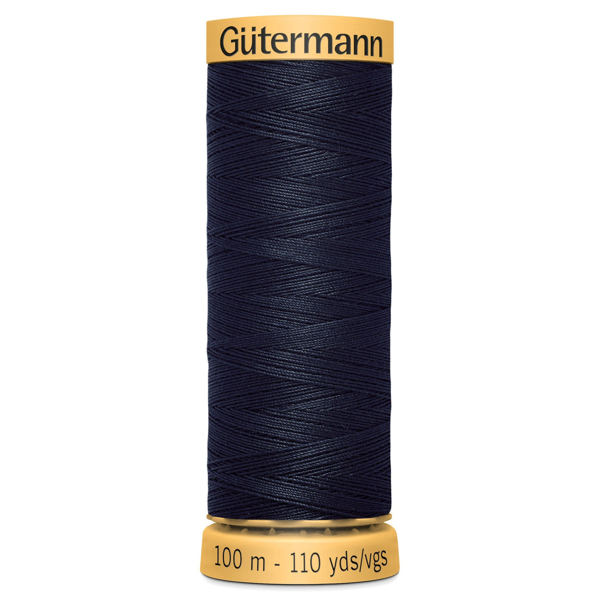 Gutermann Cotton 6210 Blue Navy 100m Reel