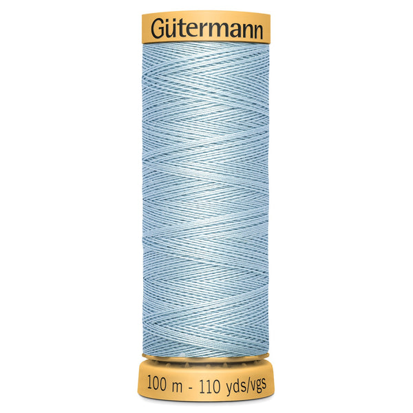 Gutermann Cotton 6617 Pale Teal 100m Reel