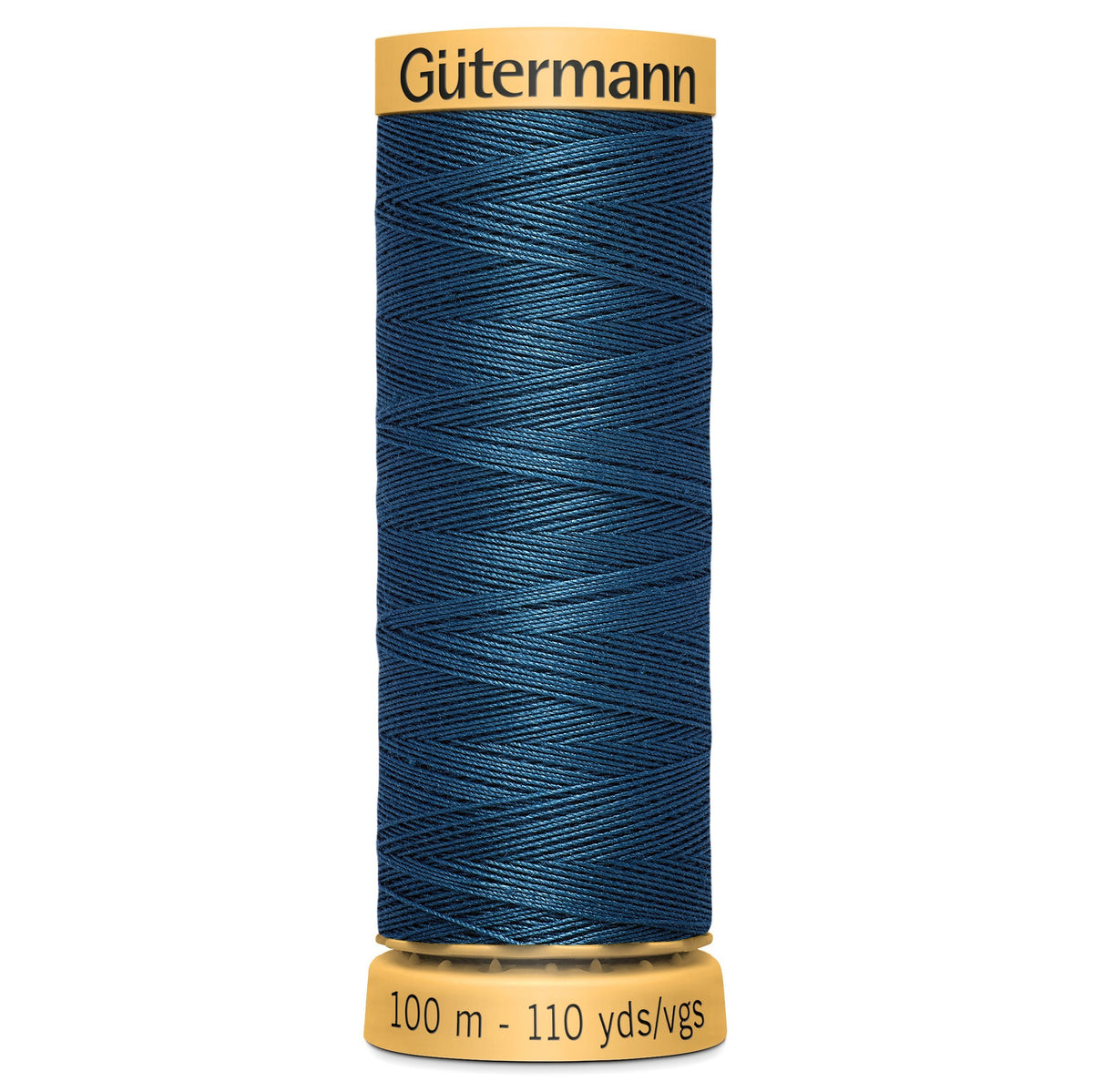 Gutermann Cotton 7434 Deep Blue 100m Reel