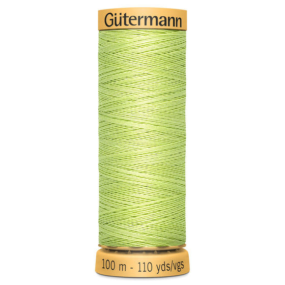 Gutermann Cotton 8975 Chartreuse 100m Reel