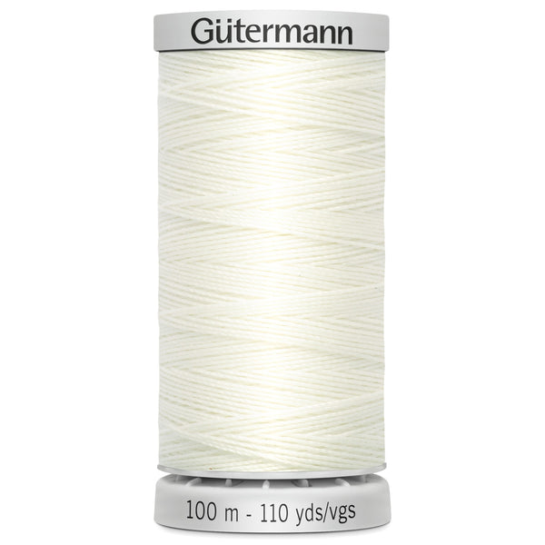 Gutermann Extra Strong 111 Off White 100m Reel