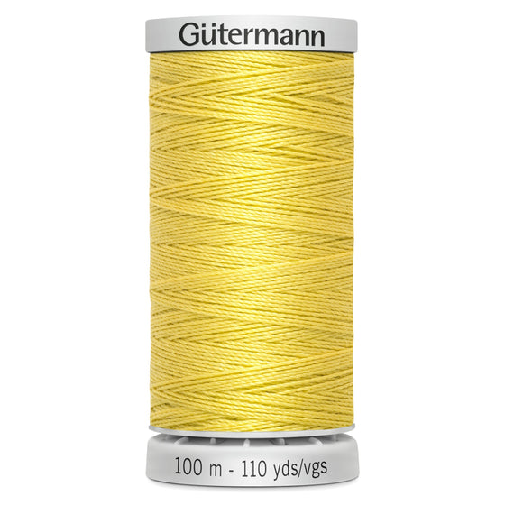 Gutermann Extra Strong 327 Light Yellow 100m Reel