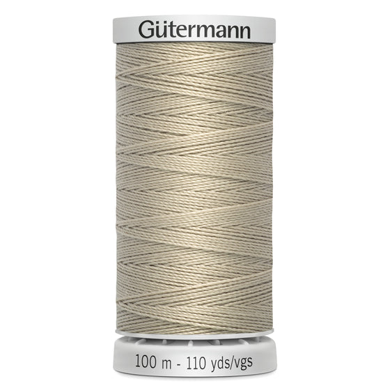 Gutermann Extra Strong 722 White Coffee 100m Reel