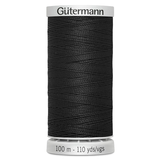 Gutermann Extra Strong 0 Black 100m Reel