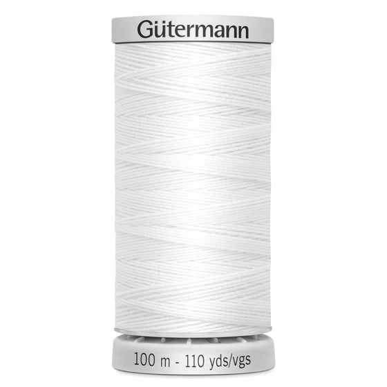 Gutermann Extra Strong 800 WHITE 100m Reel