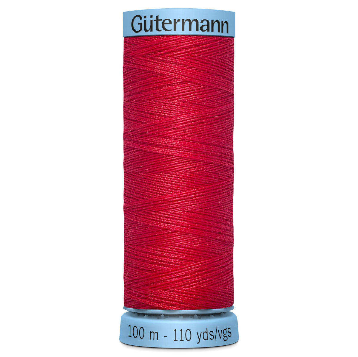 Gutermann Silk 156 Red 100m Reel