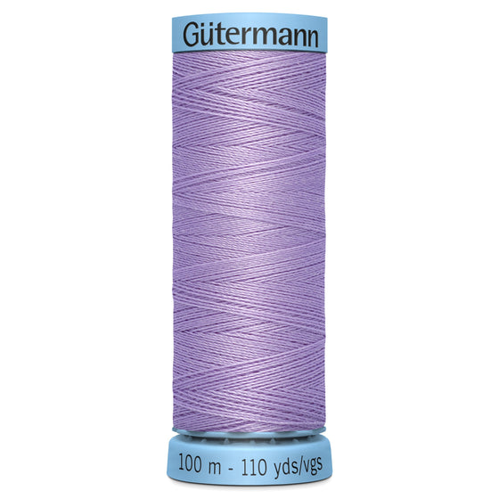 Gutermann Silk 158 Violet 100m Reel