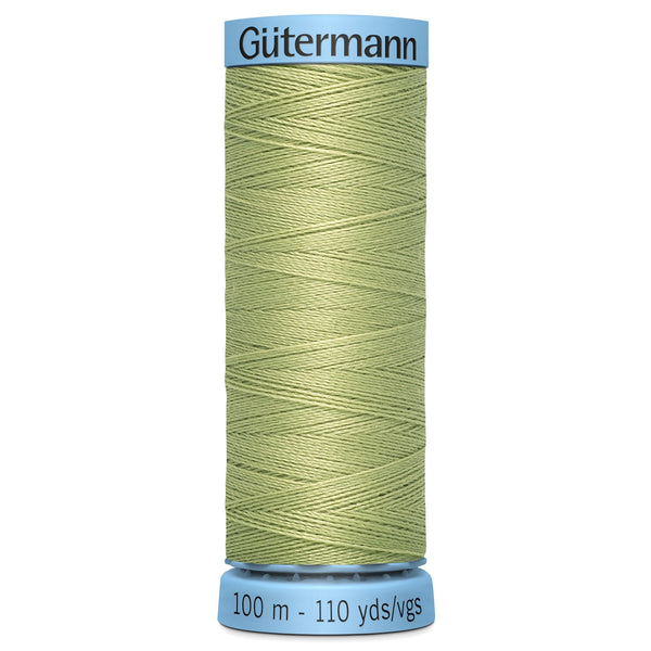 Gutermann Silk 282 Green Eyes 100m Reel