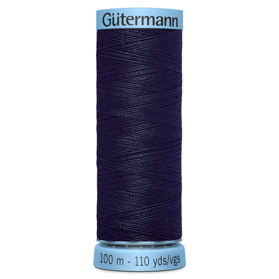 Gutermann Silk 339 Midnight 100m Reel