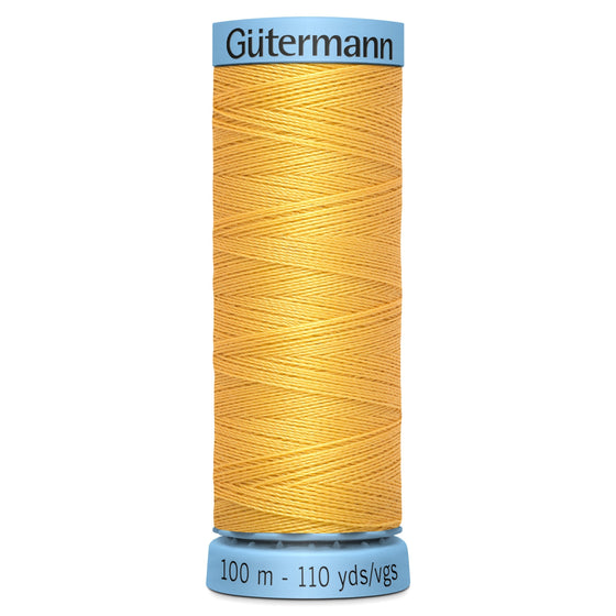 Gutermann Silk 416 Banana 100m Reel