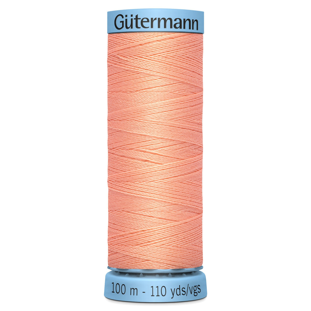 Gutermann Silk 586 Dark Peach 100m Reel