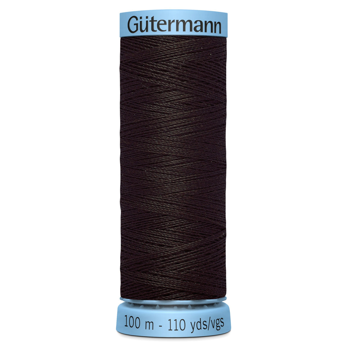 Gutermann Silk 697 Mid Brown 100m Reel