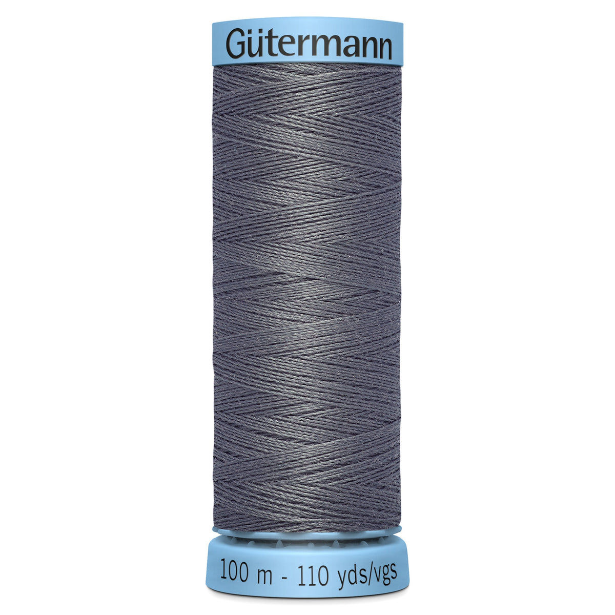 Gutermann Silk 701 Mid Grey 100m Reel