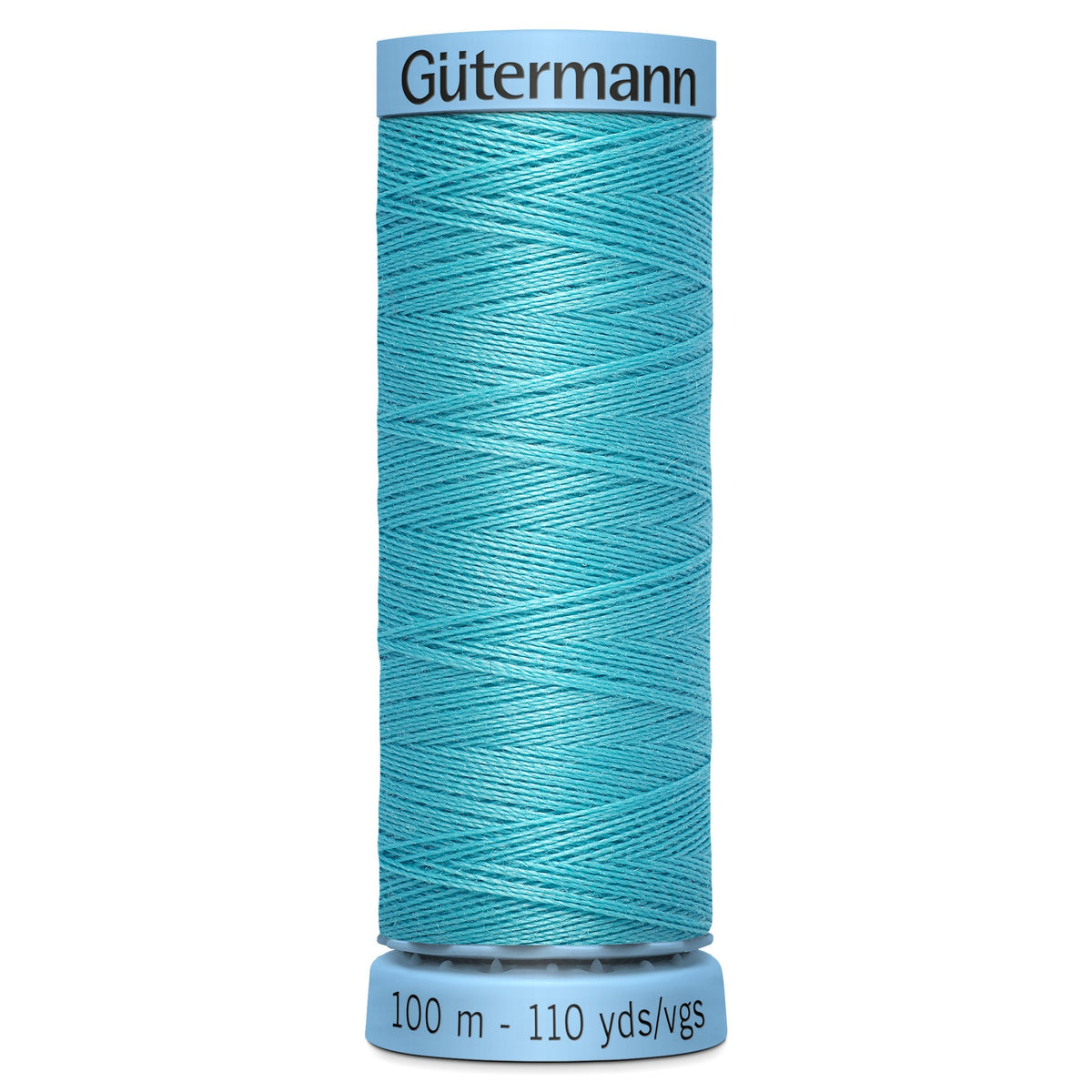 Gutermann Silk 714 Medium Turquoise 100m Reel