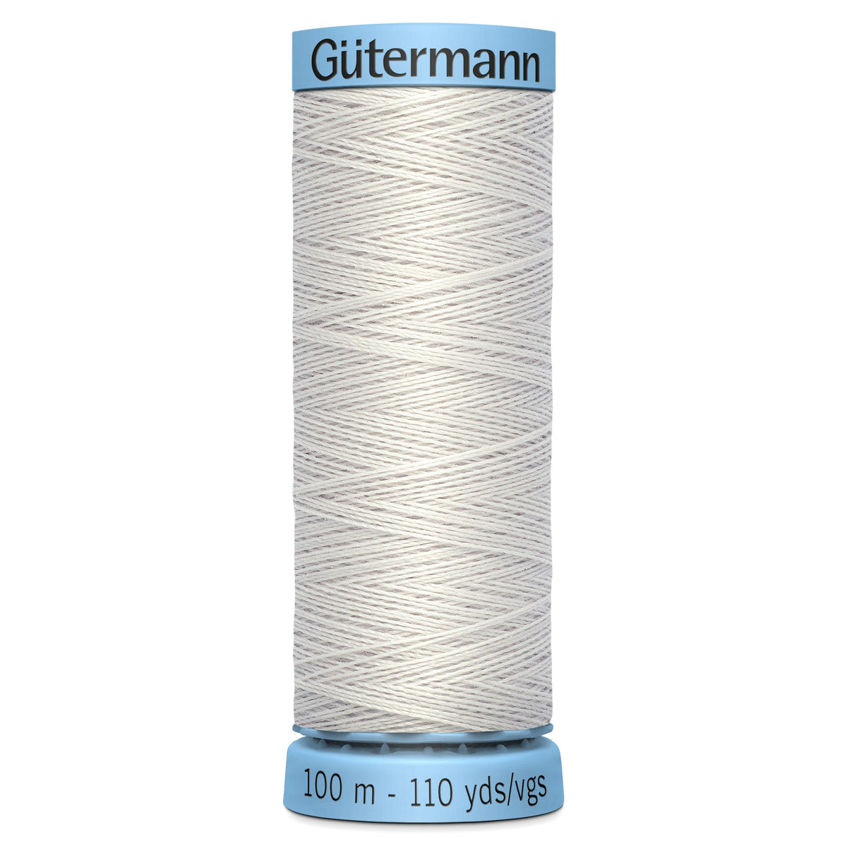 Gutermann Silk 8 Silver 100m Reel