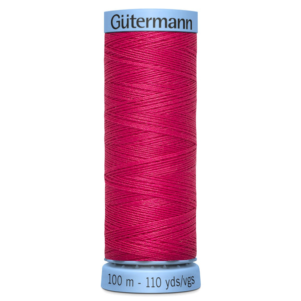 Gutermann Silk 812 Hot Pink 100m Reel