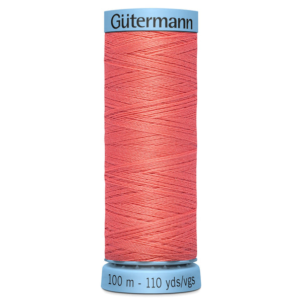 Gutermann Silk 896 Peachy Bottom 100m Reel