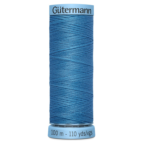 Gutermann Silk 965 Primary Blue 100m Reel