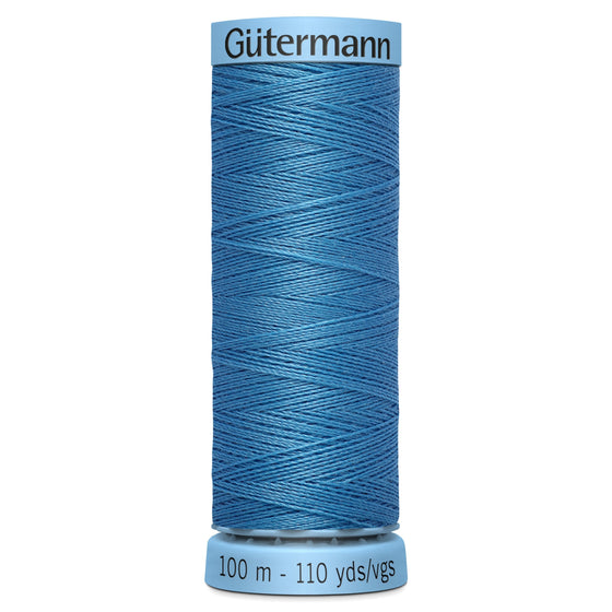 Gutermann Silk 965 Primary Blue 100m Reel