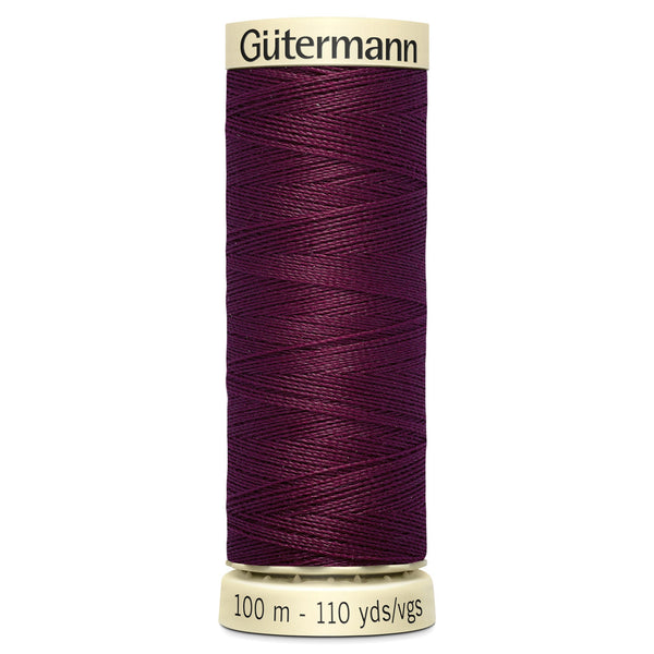 Gutermann Sew All 108 Maroon 100m Reel