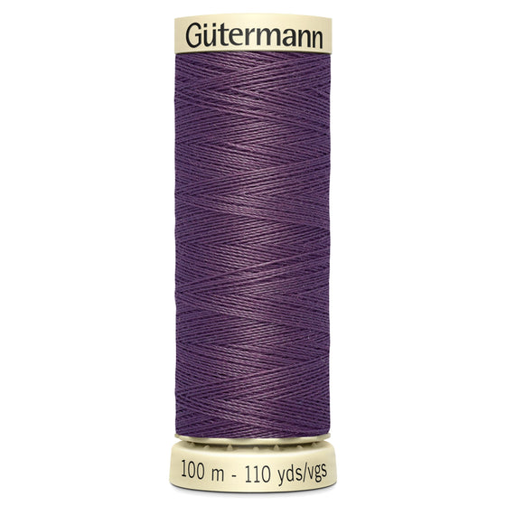 Gutermann Sew All 128 Faded Maroon 100m Reel