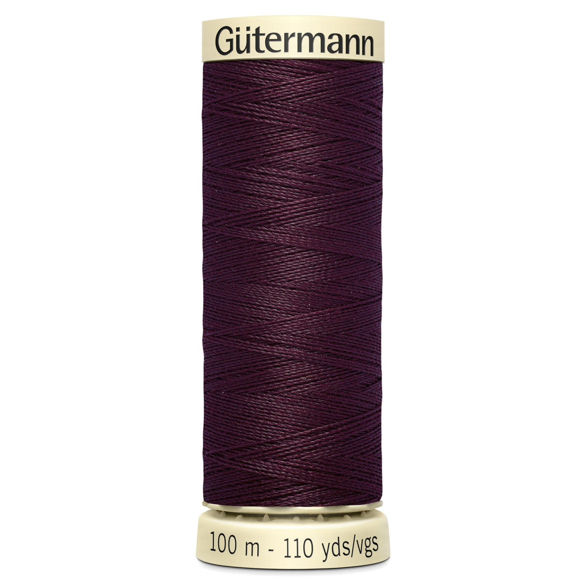 Gutermann Sew All 130 Dark Maroon 100m Reel