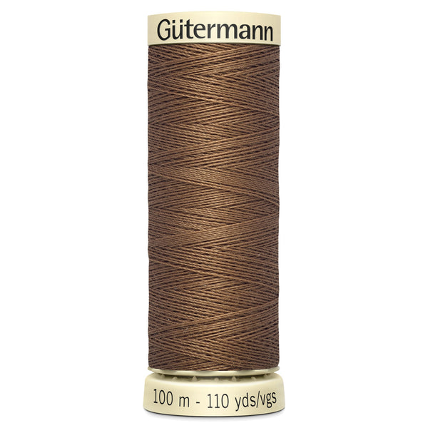 Gutermann Sew All 180 Light Brown 100m Reel