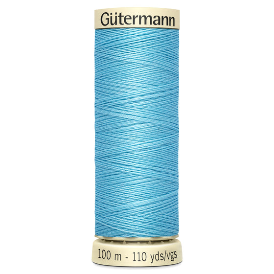 Gutermann Sew All 196 Baby Blue 100m Reel