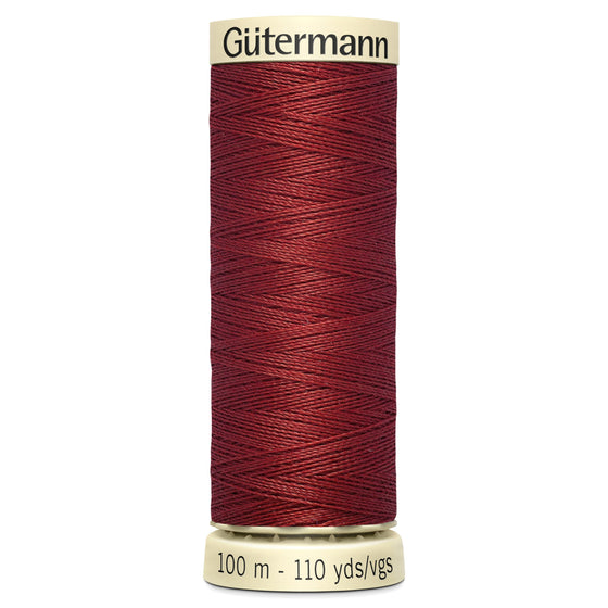 Gutermann Sew All 221 Burnt Orange 100m Reel